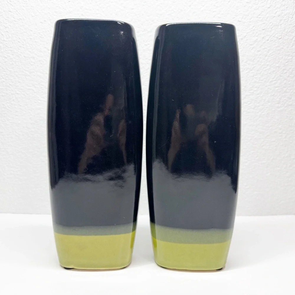 Vintage Norcal MCM Pottery Vases 10”
